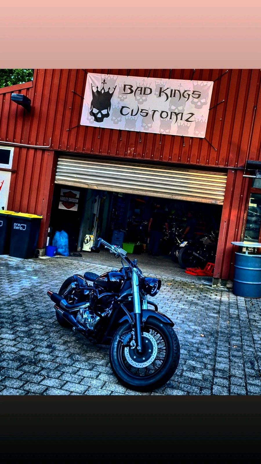 Honda VT750CS Shadow RC50 Bobber Umbau