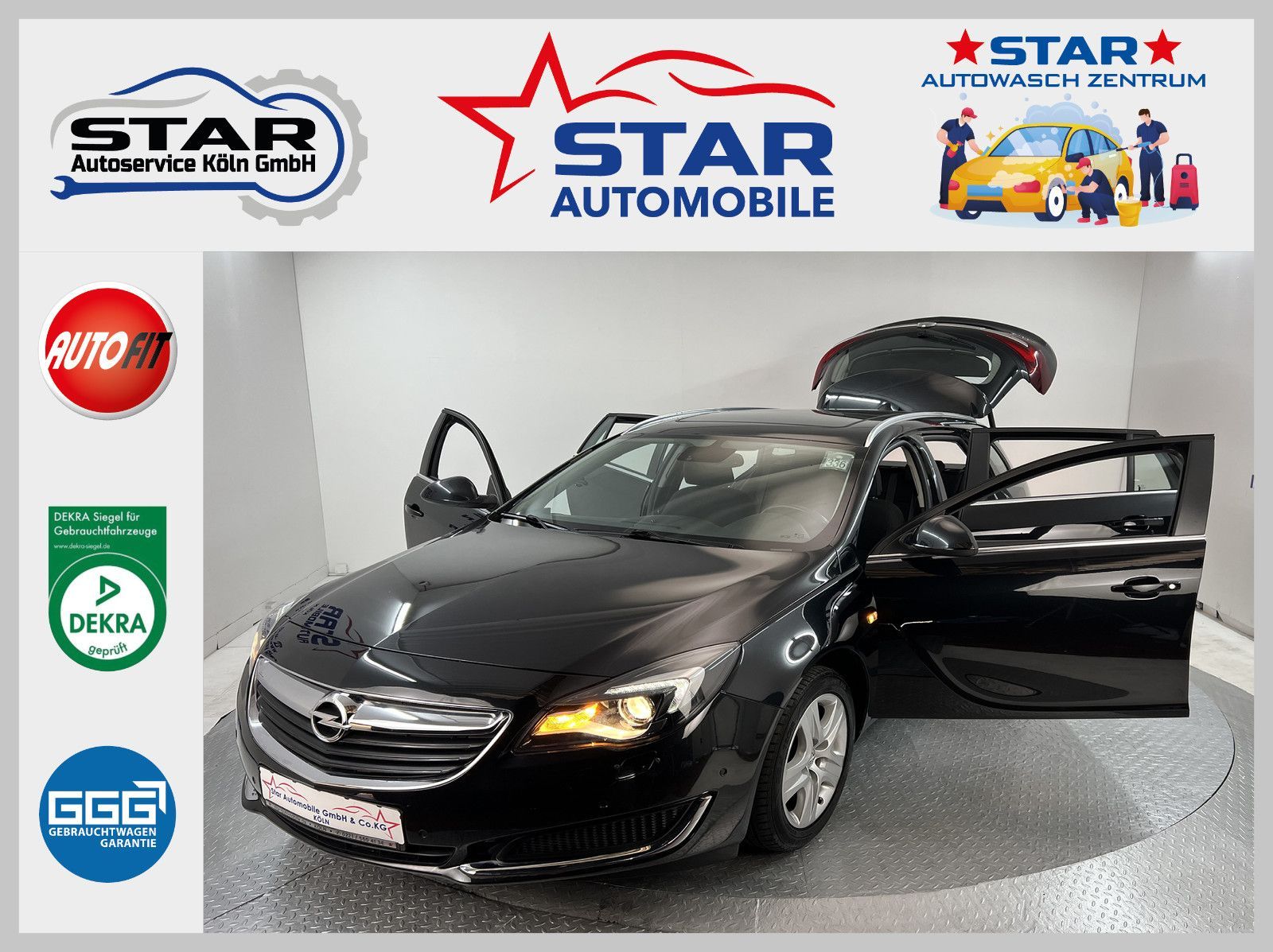 Opel Insignia A ST Edition 1,6 Turbo Panorama NAVI SH