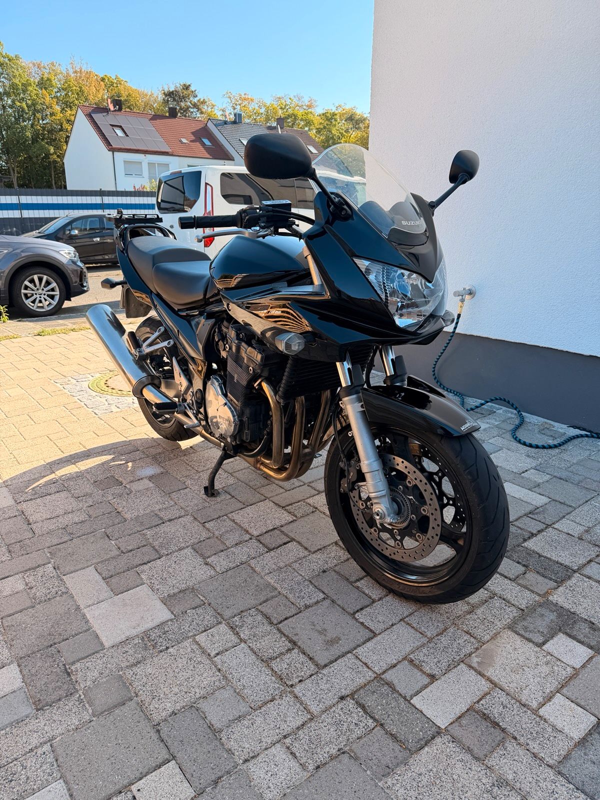 Suzuki Bandit GSF1200 mit ABS, Scottoiler & Givi Topcase Tausch