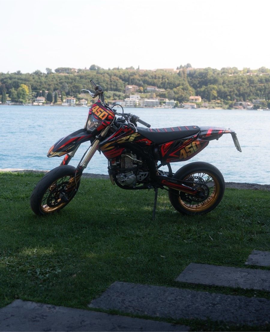 Honda CRF 450 (offen eingetragen) Supermoto (keine EXC,FE usw)