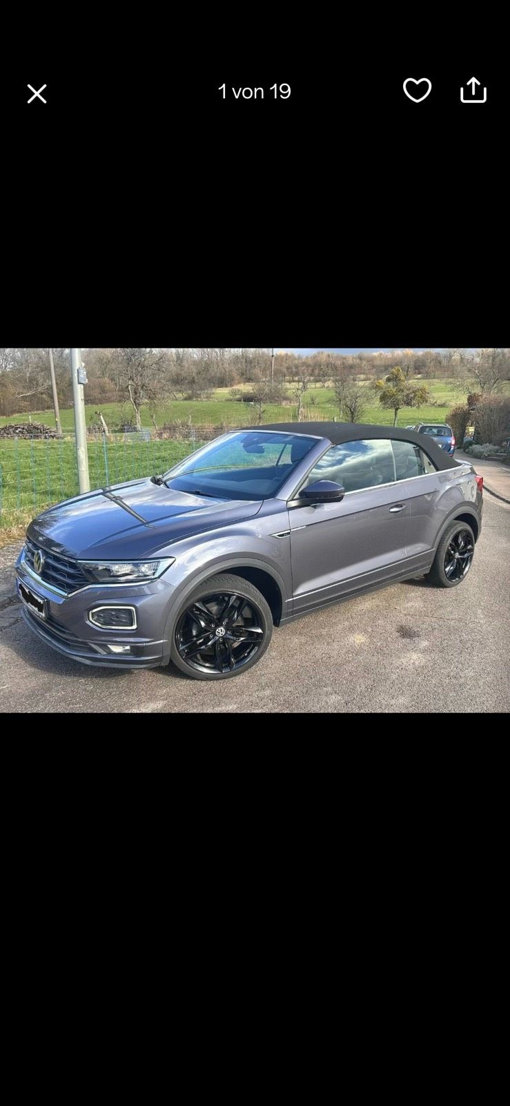 VW T-Roc Cabrio R-Line  1.5 TSI Top Zustand!