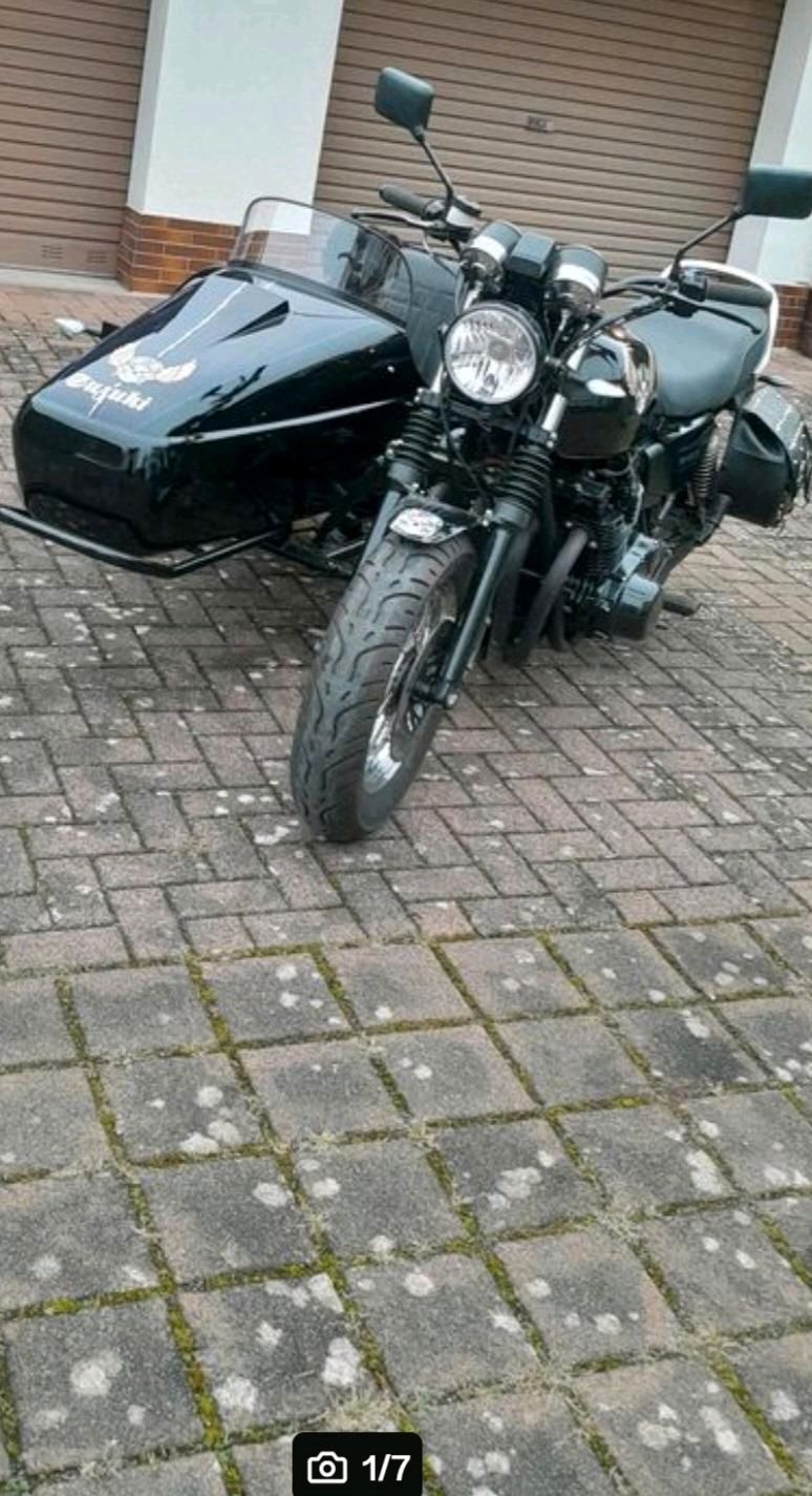 Motorrad Gespann Neu TÜV  ,Bis  Montag