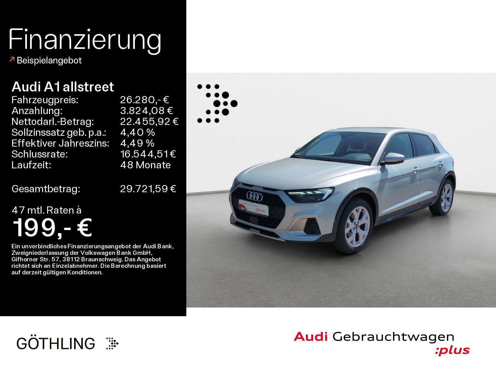 Audi A1 allstreet 35 TFSI S tro*LED*Virtual*Navi+*Spo