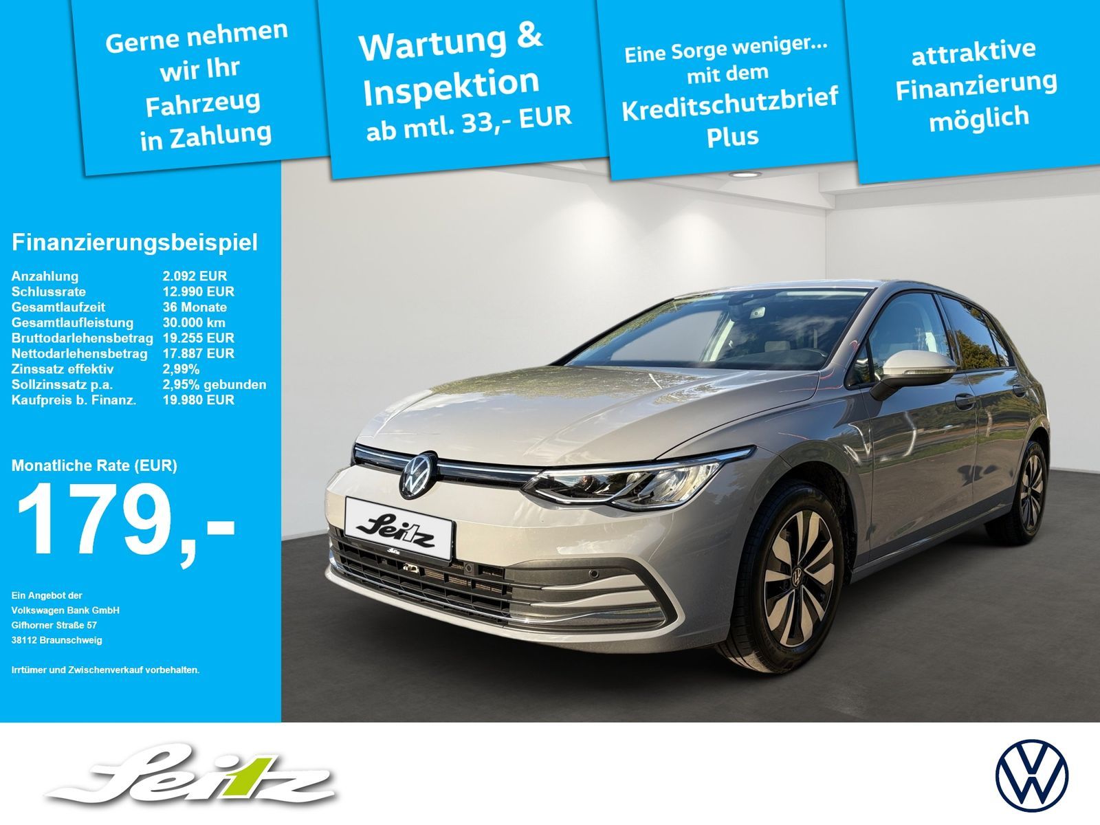 Volkswagen Golf VIII 1.5 TSI Move *STANDHZG*NAVI*PARKSENSOR