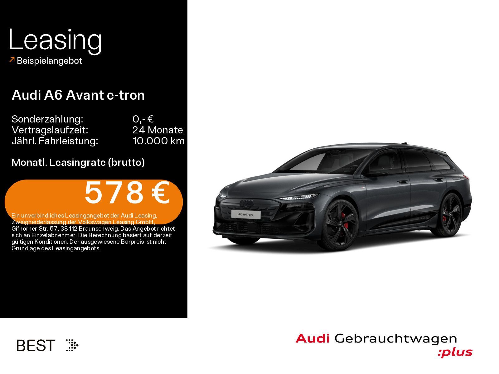 Audi A6 Avant e-tron performance S-LINE*0,25%*MATRIX*