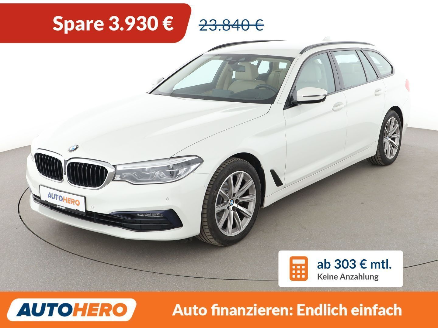 BMW 5er 520i Sport Line Aut.*NAVI*HUD*LED*