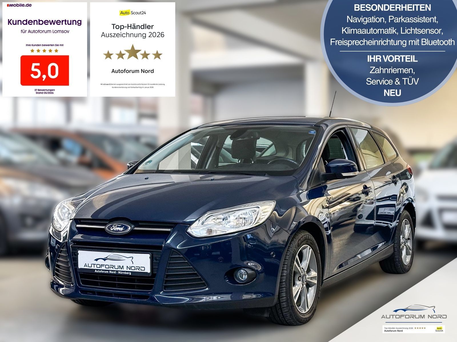 Ford Focus Turnier SYNC *NEU ZAHNRIEMEN+SERVICE*