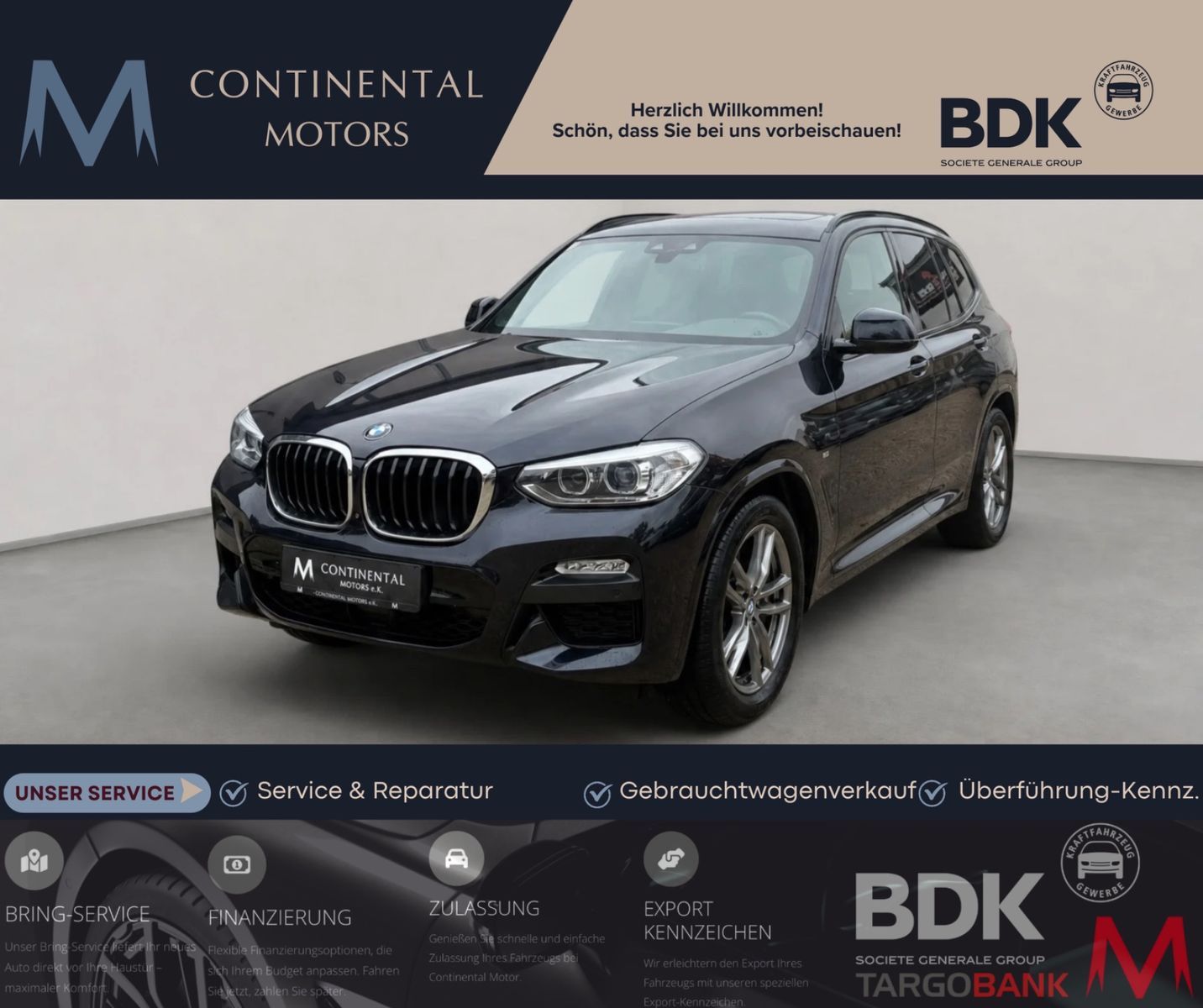 BMW X3 xDrive 30 i M Sportpaket*Panoramadach*LED Sch