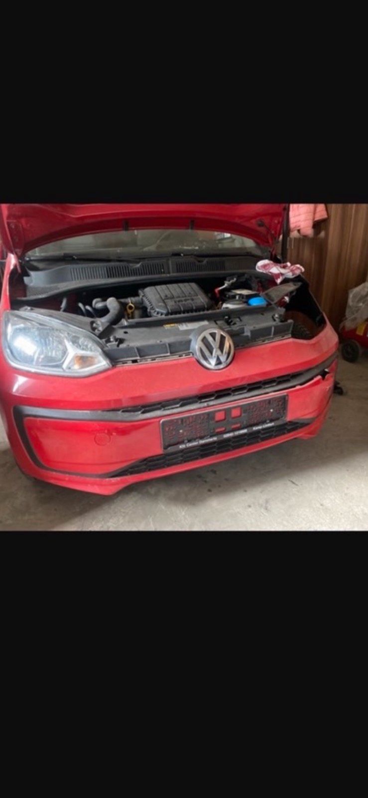 VW up! Unfall