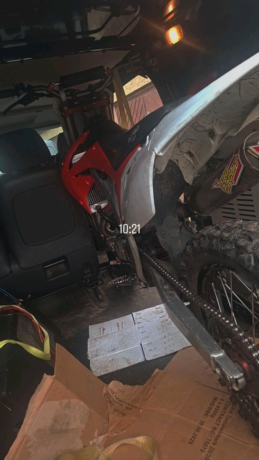 Ich verkaufe meine 450ccm honda
