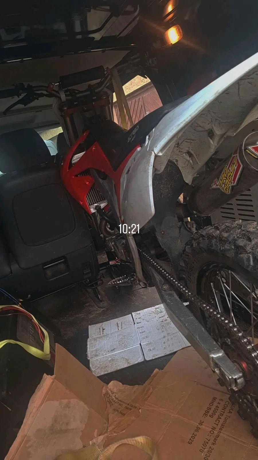 Ich verkaufe meine 450ccm honda
